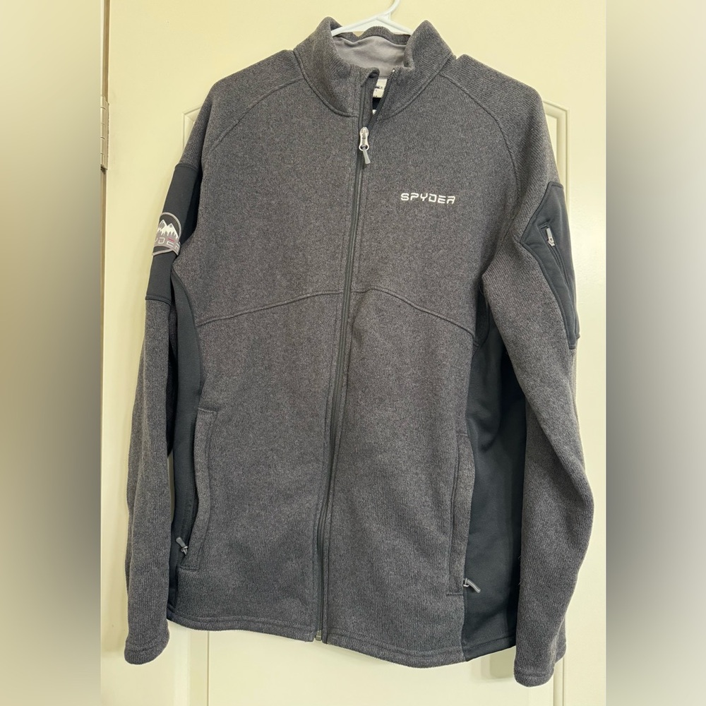 Spyder Men's Charcoal Performance Jacket